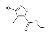 ethyl 3-hydroxy-4-methylisoxazole-5-carboxylate结构式