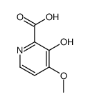 3-羟基-4-甲氧基吡啶-2-羧酸结构式