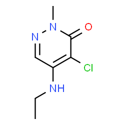 3(2H)-Pyridazinone,4-chloro-5-(ethylamino)-2-methyl- picture