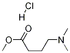Butanoic acid, 4-(diMethylaMino)-, Methyl ester, hydrochloride结构式