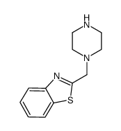 2-(piperazin-1-ylmethyl)benzothiazole structure