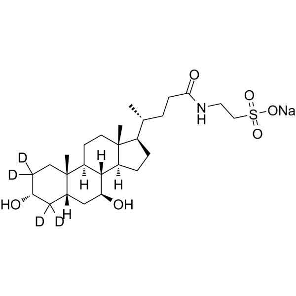Tauroursodeoxycholate-d4 sodium picture
