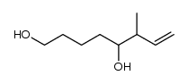 (6-methyl-7-octen-1,5-diol) Structure