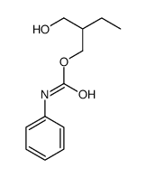 2-(hydroxymethyl)butyl N-phenylcarbamate Structure