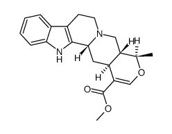 19-epi-3-isoajmalicine结构式