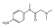 N-(4-aminophenyl)-2-dimethylamino-N-methyl-acetamide Structure