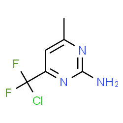 4-[Chloro(difluoro)methyl]-6-methyl-2-pyrimidinamine picture