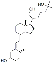 21,25-Dihydroxycholecalciferol Structure