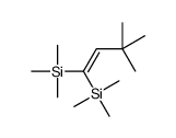 (3,3-dimethyl-1-trimethylsilylbut-1-enyl)-trimethylsilane Structure