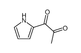 1,2-Propanedione, 1-(1H-pyrrol-2-yl)- (9CI)结构式