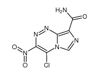 4-chloro-3-nitroimidazo[5,1-c][1,2,4]triazine-8-carboxamide结构式