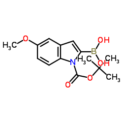 N-BOC-5-METHOXYINDOLE-2-BORONIC ACID picture