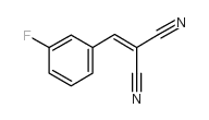 ((3-氟苯基)亚甲基)甲烷-1,1-二甲腈结构式