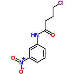 4-Chloro-N-(3-nitrophenyl)butanamide Structure