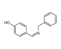 4-[(E)-(Benzylimino)methyl]phenol结构式