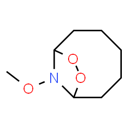 8,9-Dioxa-10-azabicyclo[5.2.1]decane,10-methoxy-(9CI) Structure