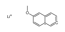 lithium,6-methoxy-2H-naphthalen-2-ide结构式