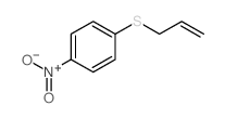 1-nitro-4-prop-2-enylsulfanyl-benzene Structure