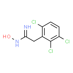 BENZENEETHANIMIDAMIDE,2,3,6-TRICHLORO-N-HYDROXY-结构式