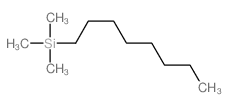 trimethyl-octyl-silane Structure