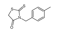 3-(4-Methylbenzyl)-2-thioxo-1,3-thiazolidin-4-one Structure