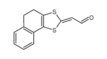 2-(4,5-dihydronaphtho[1,2-d][1,3]dithiol-2-ylidene)acetaldehyde Structure