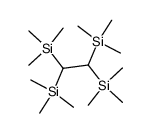 1,1,2,2-tetrakis(trimethylsilyl)ethane Structure