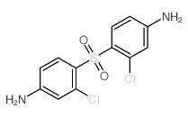 Benzenamine, 4,4'-sulfonylbis[3-chloro- structure
