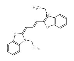 3,3'-diethyloxacarbocyanine structure