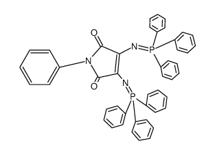 N-phenyl-di(triphenylphosphoranamino)maleimide结构式