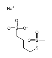 Sodium (4-Sulfonatobutyl)methanethiosulfonate Structure