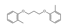 1,3-bis-o-tolyloxy-propane Structure