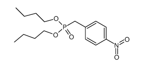 (4-nitro-benzyl)-phosphonic acid dibutyl ester Structure