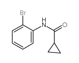 N-(2-溴苯)环丙烷甲酰胺结构式