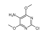 2-Chloro-4,6-dimethoxypyrimidin-5-amine Structure