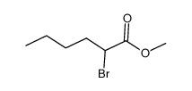 METHYL 2-BROMOHEXANOATE structure