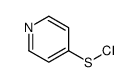 4-Pyridinesulfenylchloride(9CI) structure