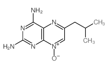 2,4-Pteridinediamine,6-(2-methylpropyl)-, 8-oxide Structure