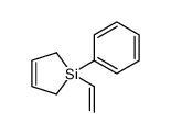 1-ethenyl-1-phenyl-2,5-dihydrosilole Structure