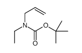 tert-butyl N-ethyl-N-prop-2-enylcarbamate Structure