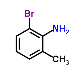 2-溴-6-甲基苯胺结构式