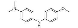 1-N-(4-methoxyphenyl)-4-N,4-N-dimethylbenzene-1,4-diamine结构式