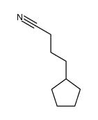 Cyclopentanbutannitril结构式