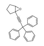 1,2-epoxy-1-(3,3,3-triphenyl-propynyl)-cyclopentane Structure