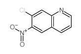 7-chloro-6-nitro-quinoline structure