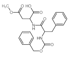 Asparticacid, N-(N-carboxy-3-phenyl-L-alanyl)-, N-benzyl 4-methyl ester, L- (8CI)结构式