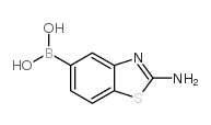 Boronic acid, (2-amino-5-benzothiazolyl)- (9CI) structure