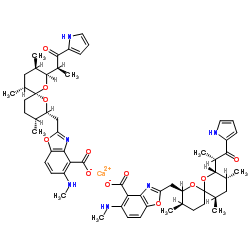 Calcimycin hemicalcium salt结构式