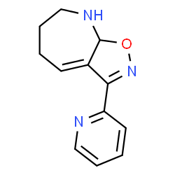 5H-Isoxazolo[5,4-b]azepine,6,7,8,8a-tetrahydro-3-(2-pyridinyl)-(9CI) picture