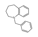 1H-1-Benzazepine,2,3,4,5-tetrahydro-1-(phenylmethyl)-结构式